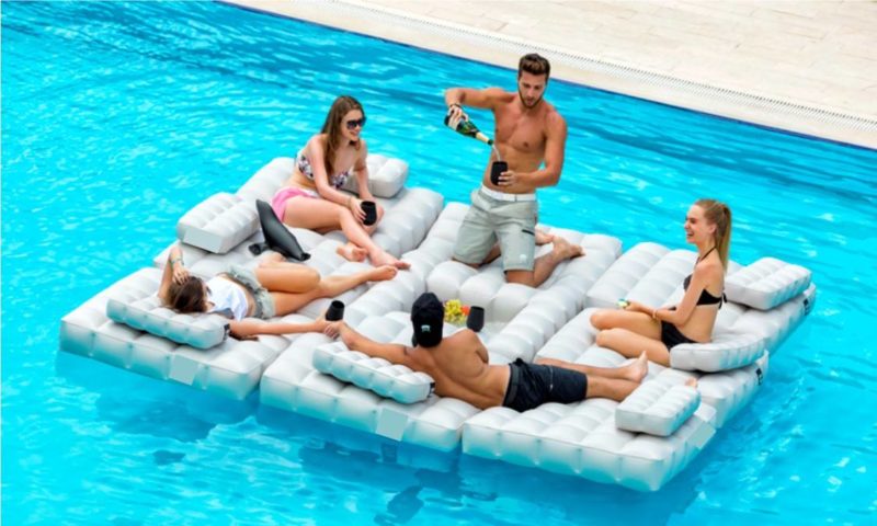 Floating Oasis Inflatable Pool Furniture - Couture Outdoor