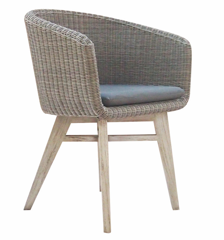 Orbi Dining Chair Luxury Wicker Recycle Teak Hospitality Contract Furniture 1 768x820 